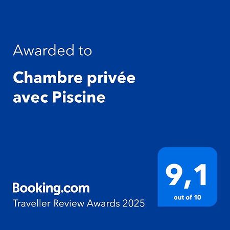 مارسيليا Chambre Privee Avec Piscine المظهر الخارجي الصورة